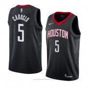 Maglia Houston Rockets Bruno Caboclo #5 Statement 2018 Nero