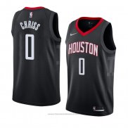 Maglia Houston Rockets Marquese Chriss #0 Statement 2018 Nero