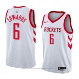 Maglia Houston Rockets Vincent Edwards 2017-18 Bianco