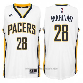 Maglia Indiana Pacers Ian Mahinmi #28 Bianco