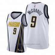 Maglia Indiana Pacers T.j. Mcconnell #9 Earned 2019-20 Bianco