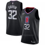 Maglia Los Angeles Clippers Blake Griffin #32 Statement 2017-18 Nero