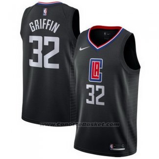 Maglia Los Angeles Clippers Blake Griffin #32 Statement 2017-18 Nero