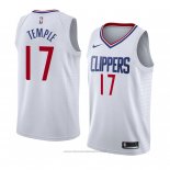 Maglia Los Angeles Clippers Garrett Temple #17 Association 2018 Bianco