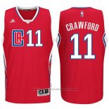 Maglia Los Angeles Clippers Jamal Crawford #11 Rosso