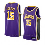 Maglia Los Angeles Lakers Demarcus Cousins #15 Statement 2019-20 Viola