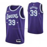 Maglia Los Angeles Lakers Dwight Howard NO 39 Citta Edition 2021-22 Verde