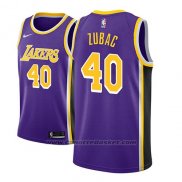 Maglia Los Angeles Lakers Ivica Zubac #40 Statement 2018-19 Viola