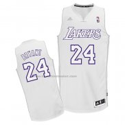 Maglia Los Angeles Lakers Kobe Bryant NO 24 Christmas Day Bianco