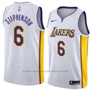 Maglia Los Angeles Lakers Lance Stephenson #6 Association 2018 Bianco