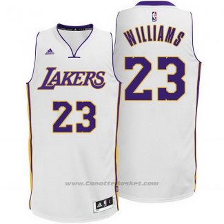Maglia Los Angeles Lakers Lou Williams #23 Bianco