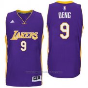 Maglia Los Angeles Lakers Luol Deng #9 Viola