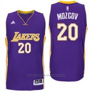Maglia Los Angeles Lakers Timofey Mozgov #20 Viola