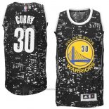 Maglia Luci Della Citta Golden State Warriors Stephen Curry #30 Nero