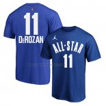 Maglia Manica Corta All Star 2023 Demar Derozan Blu