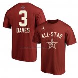 Maglia Manica Corta All Star 2024 Anthony Davis Rosso