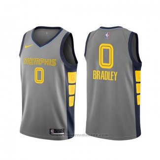 Maglia Memphis Grizzlies Avery Bradley #0 Citta Grigio