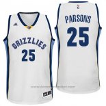 Maglia Memphis Grizzlies Chandler Parsons #25 Bianco