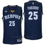 Maglia Memphis Grizzlies Chandler Parsons #25 Blu