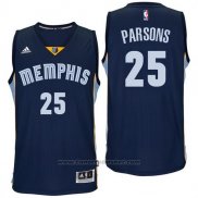 Maglia Memphis Grizzlies Chandler Parsons #25 Blu