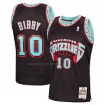Maglia Memphis Grizzlies Mike Bibby NO 10 Mitchell & Ness 1998-99 Nero