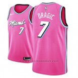 Maglia Miami Heat Goran Dragic #7 Earned 2018-19 Rosa