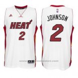 Maglia Miami Heat Joe Johnson #2 Bianco