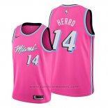 Maglia Miami Heat Tyler Herro #14 Earned 2018-19 Rosa