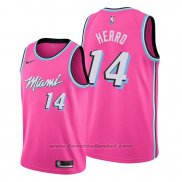 Maglia Miami Heat Tyler Herro #14 Earned 2018-19 Rosa