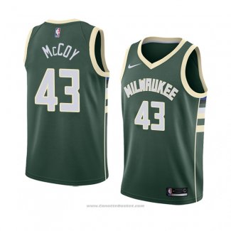 Maglia Milwaukee Bucks Brandon Mccoy #43 Icon 2018 Verde