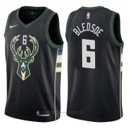 Maglia Milwaukee Bucks Eric Bledsoe #8 2017-18 Nero