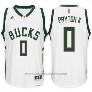 Maglia Milwaukee Bucks Giannis Antetokounmpo #0 Bianco