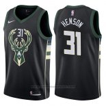 Maglia Milwaukee Bucks John Henson #31 Statement 2017-18 Nero