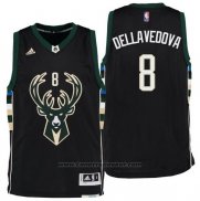 Maglia Milwaukee Bucks Matthew Dellavedova #8 Nero