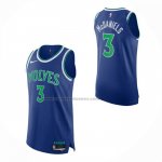 Maglia Minnesota Timberwolves Jaden Mcdaniels No 3 Icon Autentico 2026-27 Blu