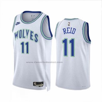 Maglia Minnesota Timberwolves Naz Reid #11 Classic 2023-24 Bianco