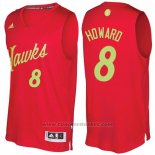 Maglia Natale 2016 Atlanta Hawks Dwight Howard #8 Rosso
