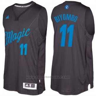 Maglia Natale 2016 Orlando Magic Bismack Biyombo #11 Nero