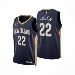 Maglia New Orleans Pelicans Derik Queen No 22 Icon 2025-26 Blu
