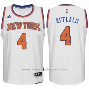 Maglia New York Knicks Arron Afflalo #4 Bianco