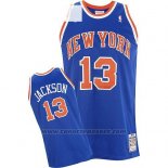 Maglia New York Knicks Mark Jackson #13 Retro Blu