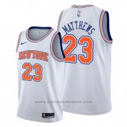 Maglia New York Knicks Wesley Matthews #23 Statement Bianco