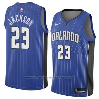 Maglia Orlando Magic Justin Jackson #23 Icon 2018 Blu