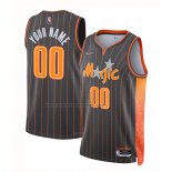 Maglia Orlando Magic Personalizzate Citta 2021-22 Marrone