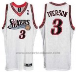 Maglia Philadelphia 76ers Allen Iverson #3 Retro Bianco