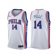 Maglia Philadelphia 76ers Norvel Pelle #14 Association 2019-20 Bianco