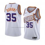 Maglia Phoenix Suns Kevin Durant #35 Association 2023-24 Bianco