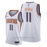 Maglia Phoenix Suns Ricky Rubio #11 Association Bianco