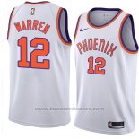 Maglia Phoenix Suns Tj Warren #12 Hardwood Classic 2018 Bianco