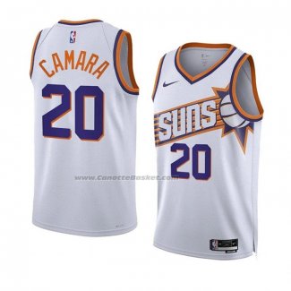 Maglia Phoenix Suns Toumani Camara #20 Association 2023-24 Bianco